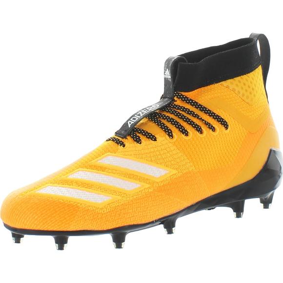 adidas Shoes Adidas Mens Adizero 8 Sk Orange Football Performance Cleats Athletic Nwob